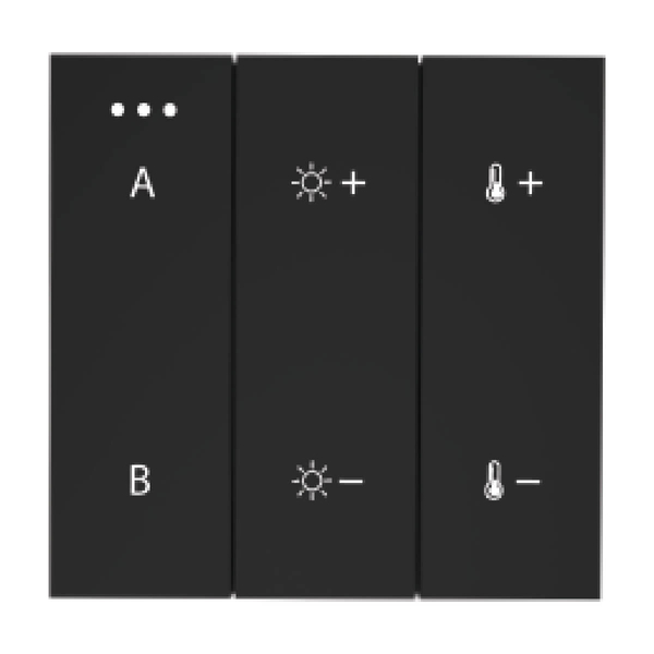 Panel sterujący Bluetooth AZ5209 na baterie czarny