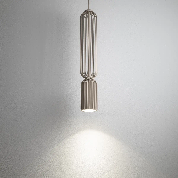 Klosz druciany do lampy CAMELEON SINGLES 12212 metalowy beżowy