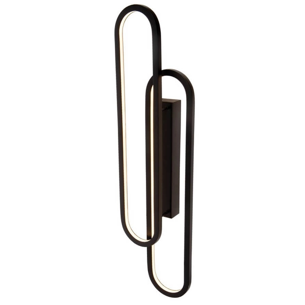 Kinkiet ścienny THELMA 78200/33/30 Lucide LED 33W 2700K metalowy czarny