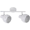 Spot LAMPA sufitowa REUS LP-8069/2WS WH Light Prestige metalowa OPRAWA regulowane reflektorki białe