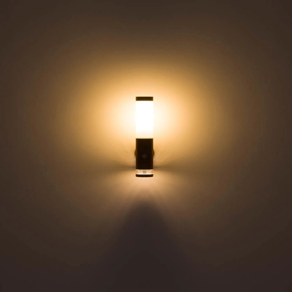 Elewacyjna LAMPA zewnętrzna JAICY 34070S Globo kinkiet do ogrodu tuba IP44 brązowa