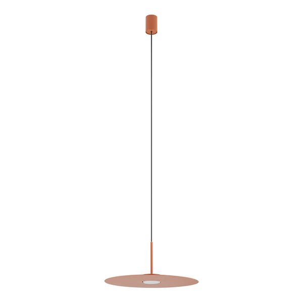 Lampa zwisająca kapeluszowa Simone 11412 Nowodvorski do kuchni terakota