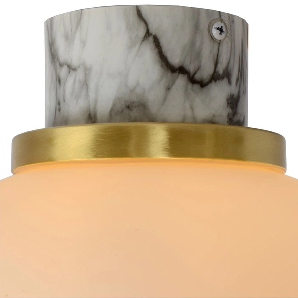 Łazienkowa lampa sufitowa LORENA 03140/23/61 ball IP44 złota biała outlet