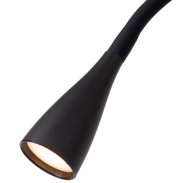 Ściemnialna lampa podłogowa ZOZY 18756/03/30 LED 3W 3000K czarna