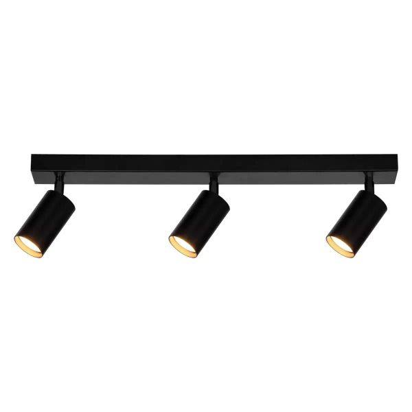 Ruchoma lampa sufitowa Monti K-4727 Kaja czarne reflektorki na listwie