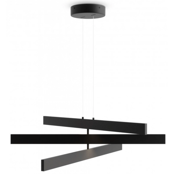 Lampa wisząca Origami MOD163PL-L38B4K1 LED 46W regulowana czarna