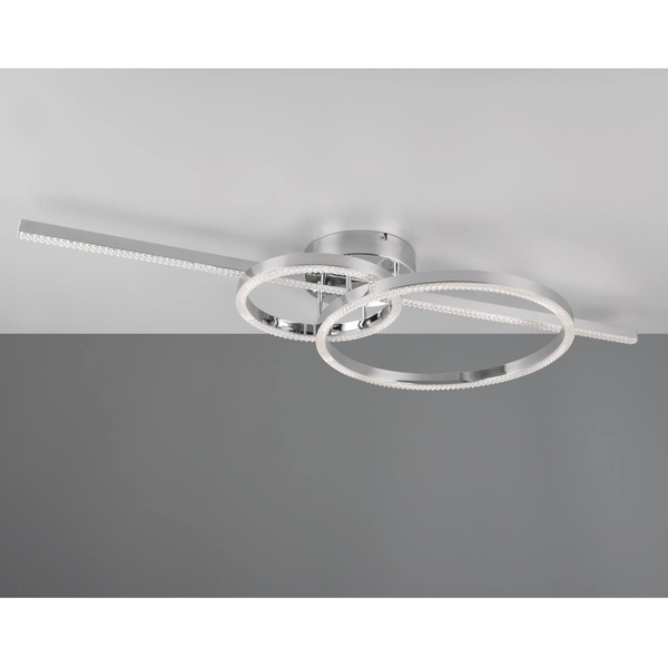 Sufitowa lampa na pilota MONTILLA 643010306 LED 54W 2700-6000K chrom