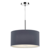 Wisząca lampa do biura Zaragoza ZAR1039 Dar Lighting srebrna biała szara