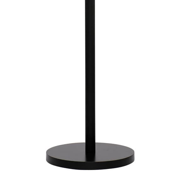 Podłogowa lampa do sypialni Moss 9736 Nowodvorski abażurowa czarna