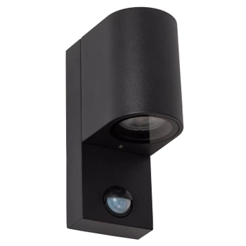Kinkiet na ścianę ZARO 69803/01/30 Lucide IP65 z czujnikiem czarna