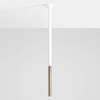 Nowoczesna lampa sufitowa STICK 1067PL_G_M Aldex tuba regulowana złota