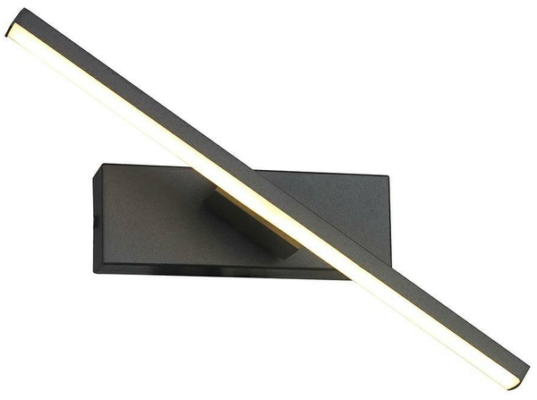 Minimalistyczny kinkiet Rem MSE010100298 obrotowy czarny