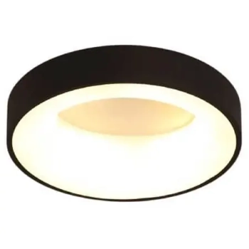 Lampa sufitowa z pilotem MODERN MD1150-40-CY LED 20W 3000K - 5000K czarna