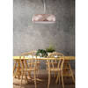 Złota wisząca lampa Reus LP-8069/1P GD Light Prestige okrągła glamour