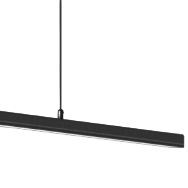 Ledowa listwa wisząca Pietra 513302103-12 Elkim 36W 3000K nad stół czarna