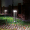 Lampa zewnętrzna stojąca Baker Street O021FL-L10B3K LED 10W 3000K czarna