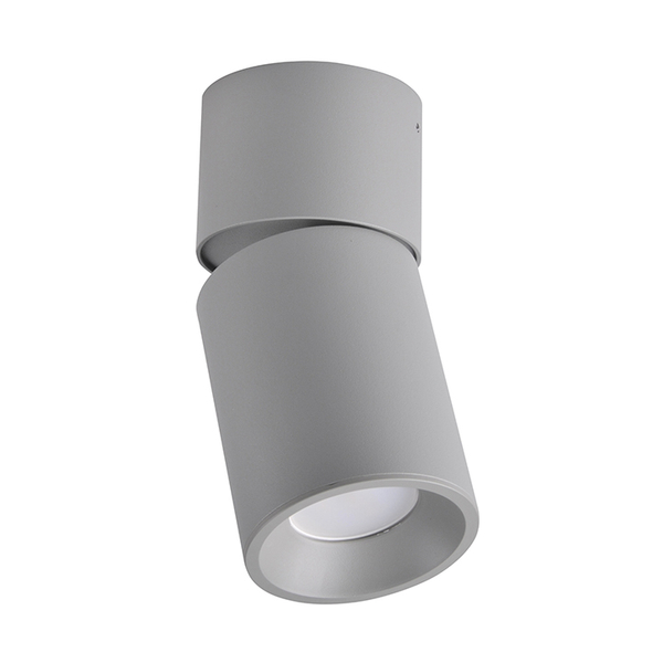 Metalowa oprawa do kuchni NIXA 314253 ruchoma tuba  spot szary