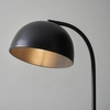 Loftowa lampa podłogowa L&-196599 Light& do salonu kopuła czarna