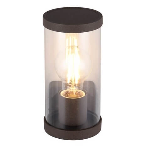 Przyścienna lampa tuba Bonito R21599124 IP44 czujnik brązowy