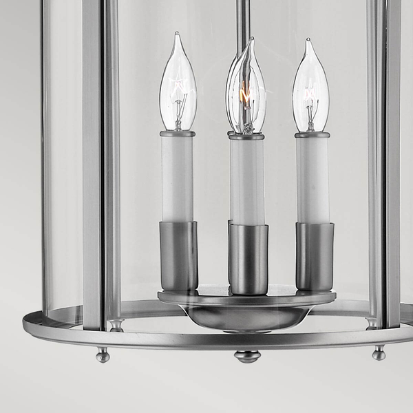 Lampa jadalniana wisząca Gentry HK-GENTRY-P-M-PW Hinkley pewter