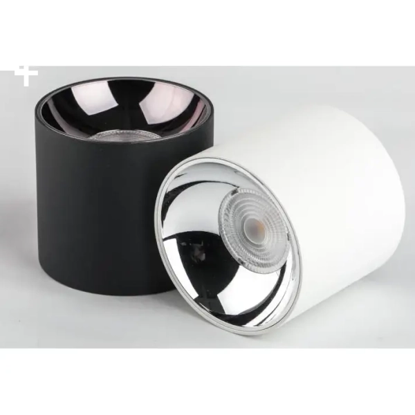 Okrągła lampa sufitowa Vaiolett DL15B-NW downlight LED 15W 4000K czarny