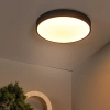 Okrągły plafon UNAR 79185/40/30 Lucide LED 24W 2700K kuchenny czarny