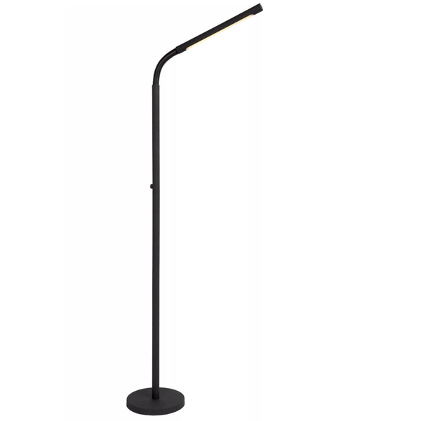 Podłogowa lampa stojąca Gilly LED 3W 2700K do salonu czarna