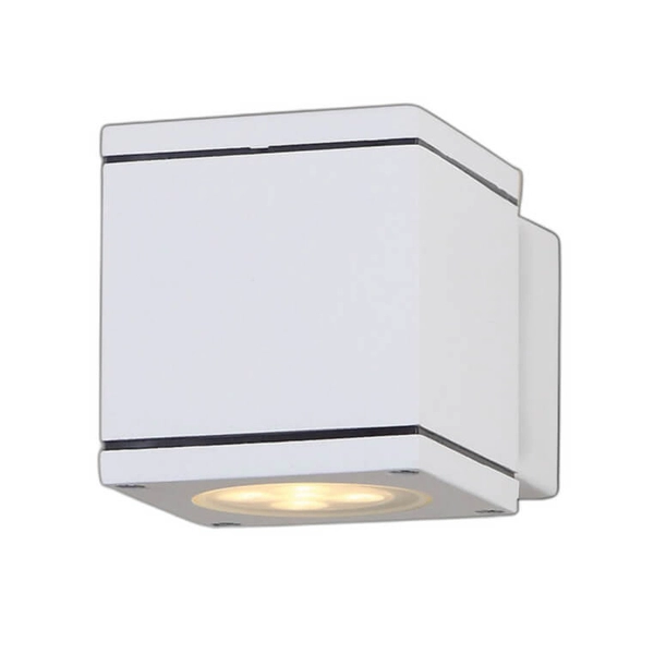 Oprawa ścienna HOME SQUARE W0138 Maxlight IP54 do przedpokoju biała