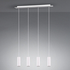 Lampa wisząca na belce VANTOS DL401312400 Trio tubki kuchenna biały