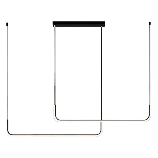 Salonowa lampa wisząca HORIZON ML1180 LED 22W 4000K czarna