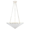 Wisząca lampa nad wyspę Martine QN-MARTINE-P-WHT na łańcuchu biały