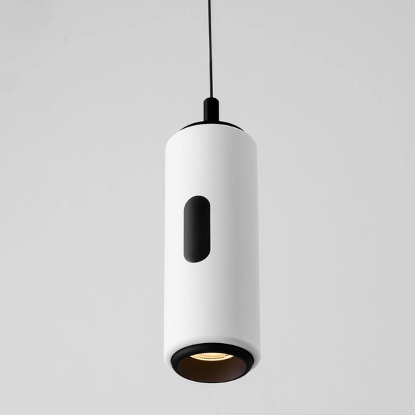 Lampa zwisająca ORITUCO LE44529 LED 12W 3000K ze ściemniaczem biała czarna