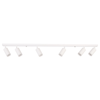 Sufitowo-ścienna lampa do salonu Paris 322319 regulowane tubki białe