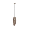 Lampa wisząca nad wyspę LONTIZA LE45338 z żywicy brązowa