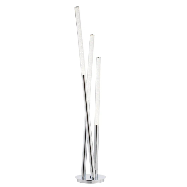Podłużna lampa stojąca Glacier 76731 LED 7,5W 3000K tuby chrom