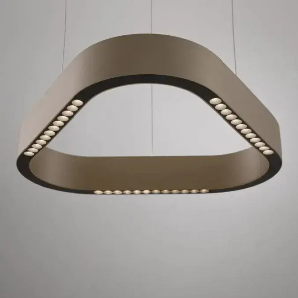 Wisząca lampa ze zmienną barwą Q-STRETTO brązowa 2689-97 1xLED 38W 2200-5000K regulowana