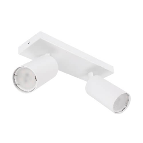 LAMPA sufitowa MANAM 03760 Ideus metalowa OPRAWA regulowane tuby na listwie reflektorki białe