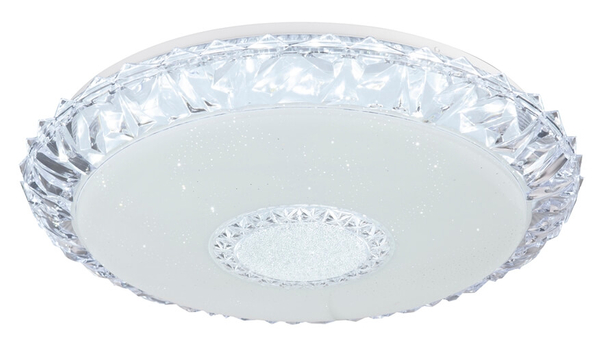 Sufitowa lampa glamour Eddie 48 413-40SH LED 40W 2700-6500K biała