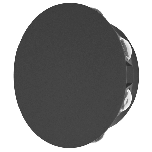 Nowoczesna lampa na elewację Macba OWL-6031-8-3K Italux LED 8W 3000K IP54 czarna