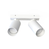 Lampa natynkowa 2-płomienna Mono 7810 biały downlight metalowy