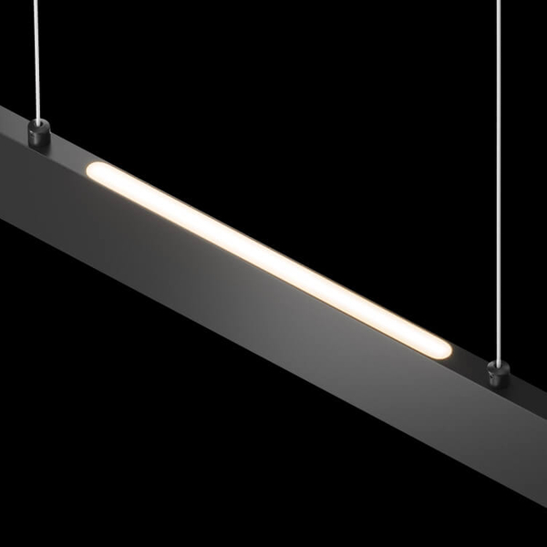 Lampa wisząca Step P010PL-L23B LED 23W 3000K czarna