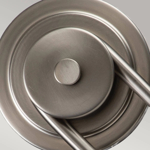 Ścienna lampa świecznikowa Capitol Hill KL-CAPITOL-HILL2-BN srebrny