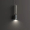 Lampa wisząca do salonu CAMELEON SINGLES 12200 jedwabisty grafit