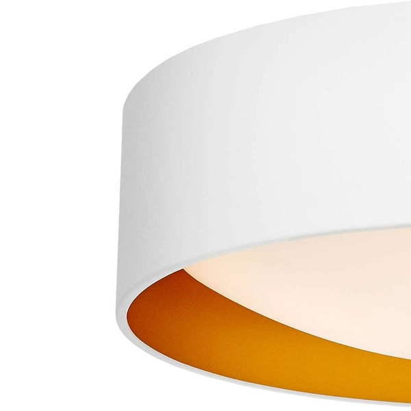 LAMPA wisząca VERO 10449301 Kaspa metalowa OPRAWA okrągły zwis biały