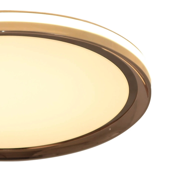 Sufitowy plafon Apart MX4168-1-3WGT Zumaline LED 24W 3000K biały złoty