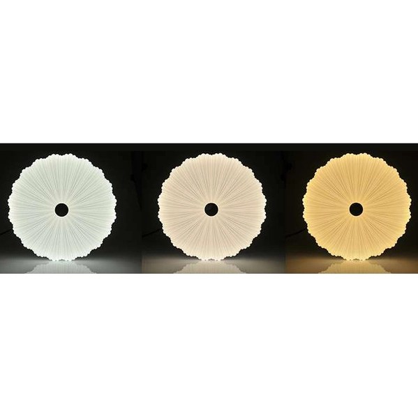 Plafon LAMPA sufitowa FLOWER 313546 Polux okrągła OPRAWA natynkowa LED 36W 3000K - 6500K biała