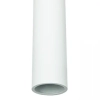 Podłużna sufitowa lampa 23223 tuba metalowa do salonu biały