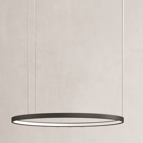 Lampa wisząca Agnes AZ5016 LED 38W 3000-6500K koło ring czarna