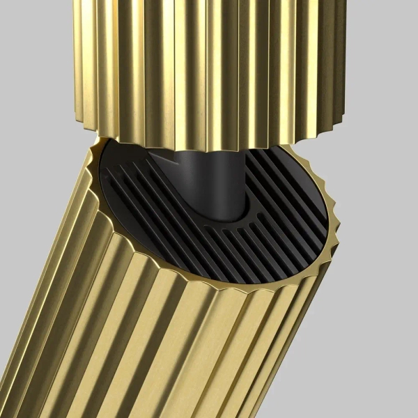 Regulowana lampa sufitowa Calipso C108CL-01-GU10-BS tubka mosiądz