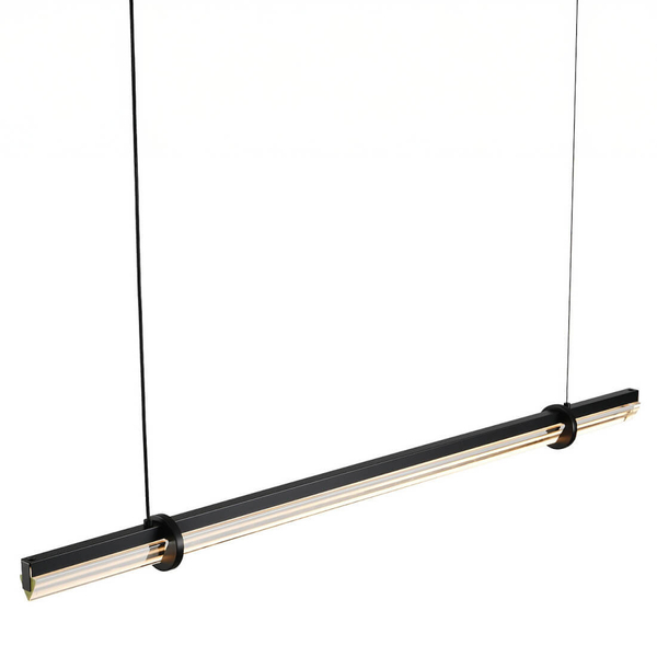 Wisząca lampa listwa LOVELY ST-DN1620-100 BLACK LED 9W 3000K czarny